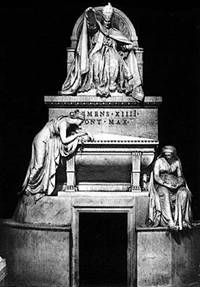 Antonio Canova, Monumento funerario di
      Clemente XIV, 1783-87.